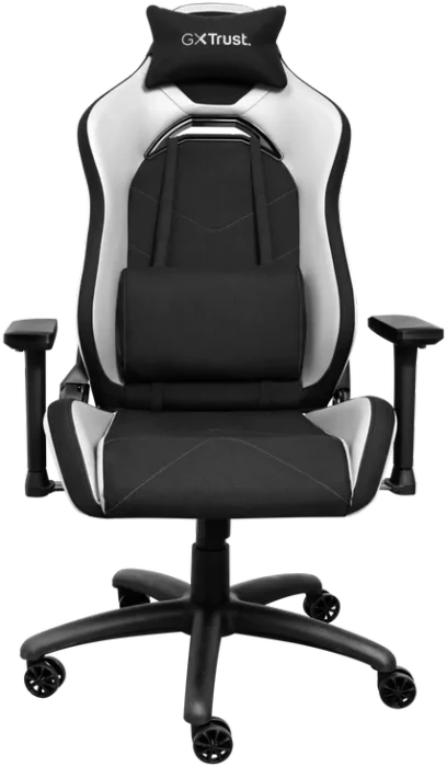 Trust Gaming GXT 714W Ruya Gamingstuhl, schwarz/weiß