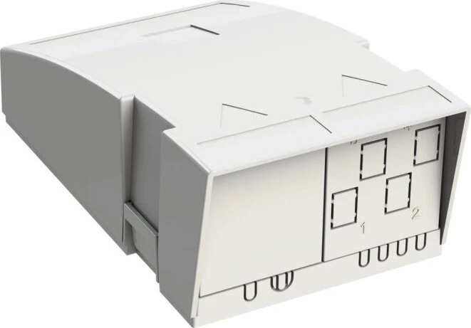 Kaiser Elektro Hausübergabepunkt HÜP, 4 Fasern, 2 LC/APC DX