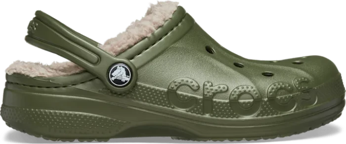 Crocs Baya Lined Clog army green (Junior)