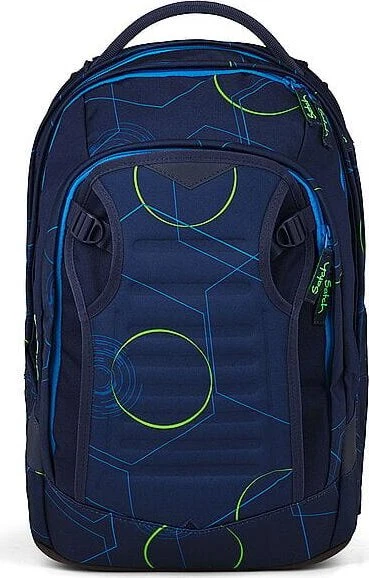 Satch Match Plus Blue Tech Schulrucksack