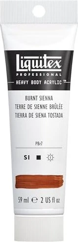 Liquitex Professional Heavy Body Acrylic burnt sienna, 59ml