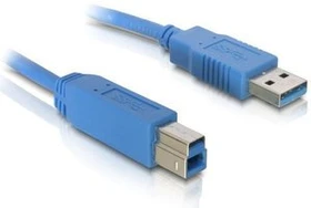 DeLOCK USB-A 3.0 auf USB-B 3.0 Adapterkabel, 1.8m (82434)