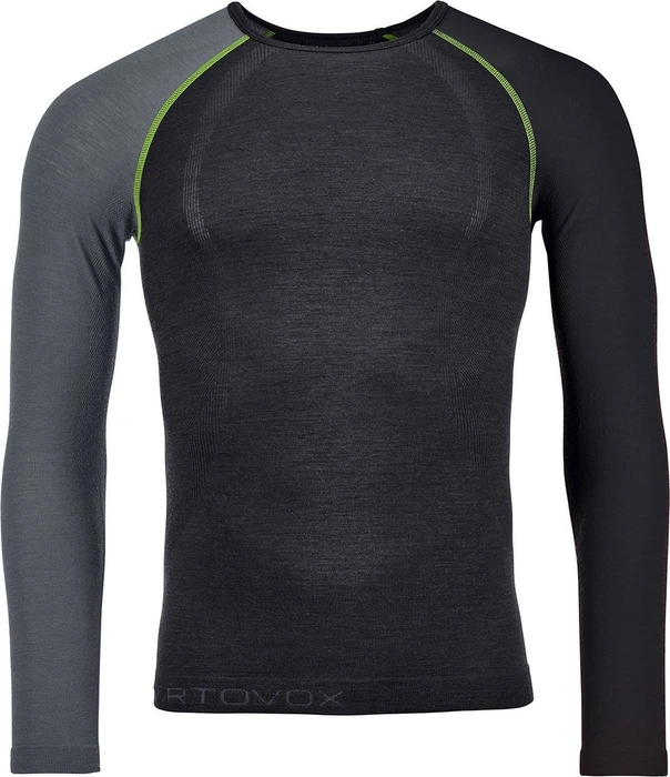 Ortovox 120 Comp Light Funktionsshirt langarm black raven (Herren)