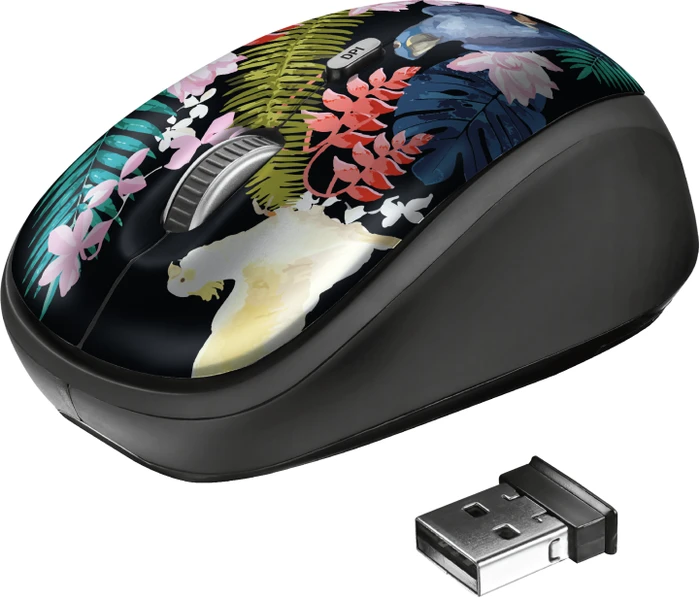 Trust Yvi Wireless Mouse Parrot, USB