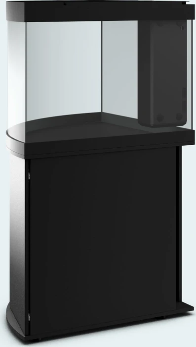 Juwel Trigon 350 LED Aquarium-Set mit Unterschrank, schwarz/schwarz, 350l