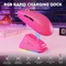 Attack Shark G3Pro Tri-mode Wireless Gaming Mouse mit Ladestation, Berry Red, USB/Bluetooth Vorschaubild