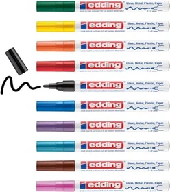 edding 751 Lackmarker sortiert, 10er-Set