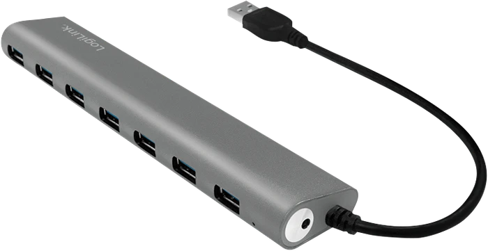 LogiLink USB-Hub, 7x USB-A 3.0, USB-A 3.0 [Stecker]