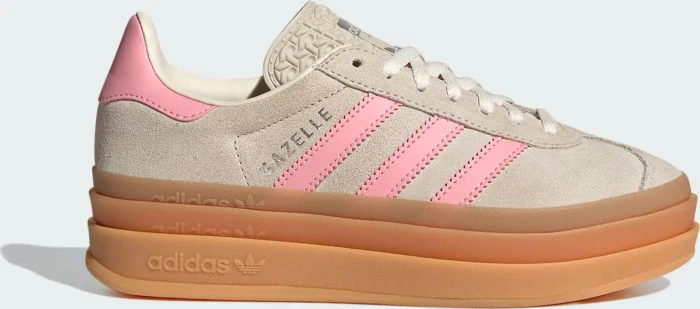 adidas Gazelle Bold beige/semi pink spark/cream white (Junior)