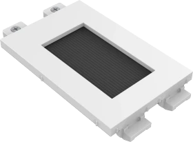 Vision TechConnect 3, TC3 Bürstenmodul, Kabeldurchführungsplatte mit Bürsteneinsatz