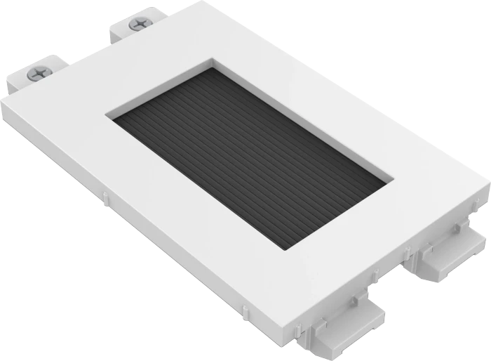 Vision TechConnect 3, TC3 Bürstenmodul, Kabeldurchführungsplatte mit Bürsteneinsatz