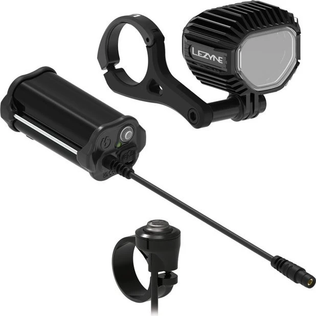 Lezyne Mega HB StVZO P1350 & Power Pack XL Loaded Kit MTB Bar Frontlicht