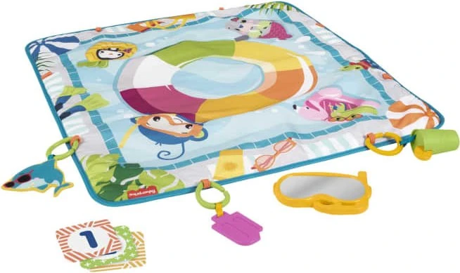 Mattel Fisher-Price Plitsch-Platsch Entdecker Spieldecke