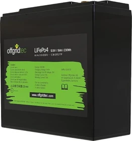 Offgridtec LiFePo4 18Ah 12V BMS integriert