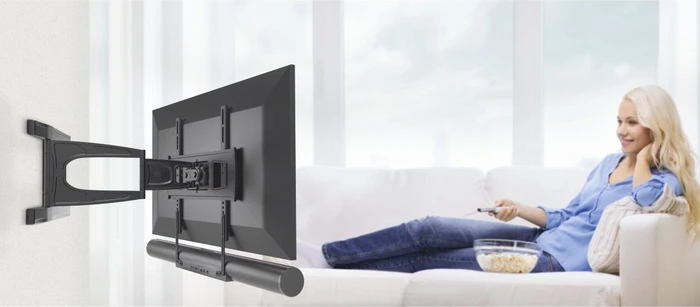 Hama Soundbar-Halterung schwarz, Paar