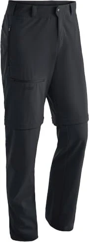 Maier Sports Latit Zip-Off Hose lang schwarz (Herren)