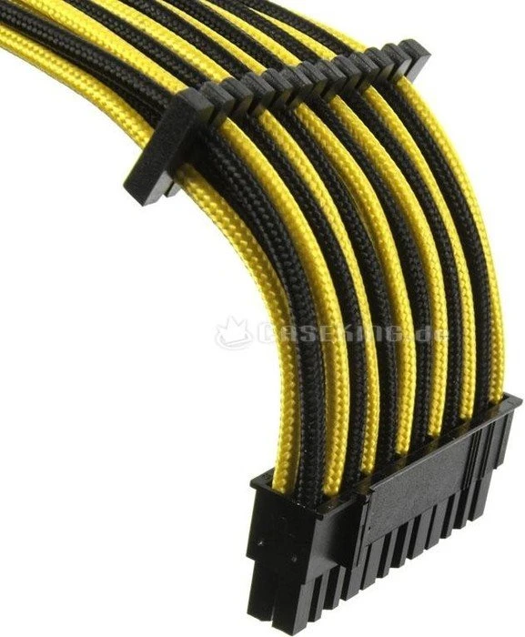 BitFenix Alchemy 2.0 CSR-Series Kabel Kit für Netzteile, schwarz/gelb