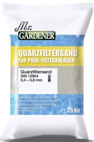 Mr. Gardener Quarzfiltersand 0.4-0.8mm 25kg