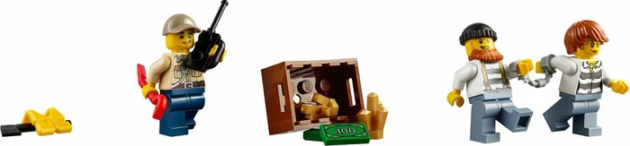 LEGO City Sumpfpolizei - Verbrecherjagd im Luftkissenboot