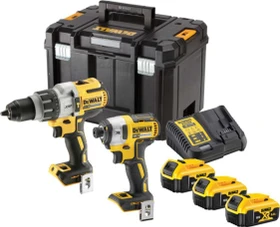 DeWalt DCK276P3T Kombopack Akku-Maschinenset inkl. Koffer + 3 Akkus 5.0Ah