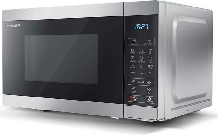 Sharp YC-MG02E-S Mikrowelle mit Grill