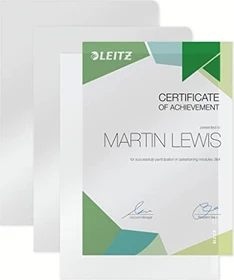 Leitz Premium Sichthülle, A4, transparent, 100 Stück