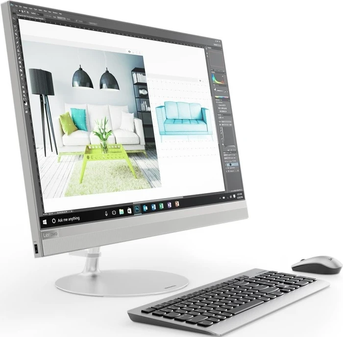 Lenovo IdeaCentre AIO 520-27ICB, Core i7-8700T, 16GB RAM, 256GB SSD, 2TB HDD, DE