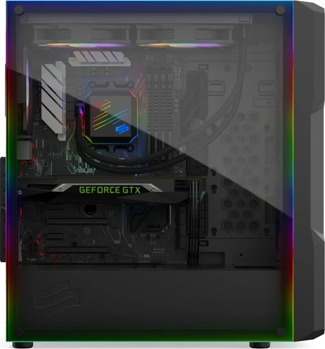 Endorfy SilentiumPC Astrum AT6V Evo TG ARGB, Glasfenster
