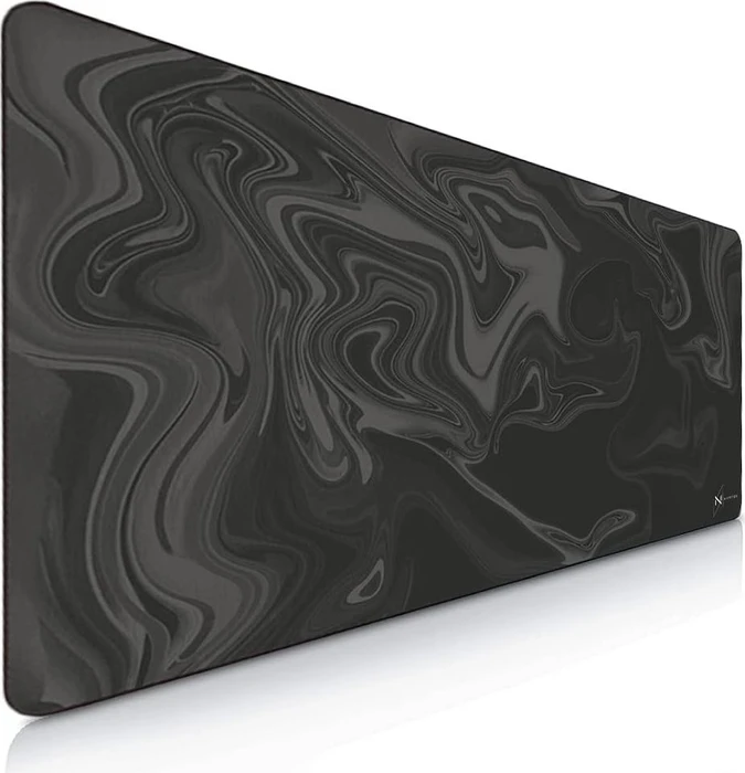 Nyfter Nyfpad 3XL Liquid Premium Gaming Mousepad, 1200x600mm, Design grau/schwarz