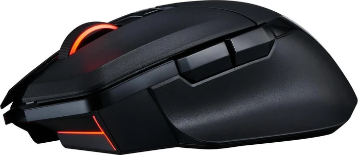 PowerColor Alphyn AM10 Wireless Gaming Mouse schwarz, USB/Bluetooth