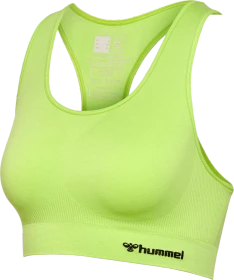 hummel Seamless Sports Top Funktionsshirt ärmellos sharp green (Damen)