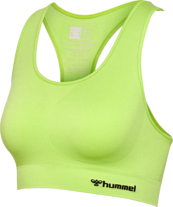 hummel Seamless Sports Top Funktionsshirt ärmellos sharp green (Damen)