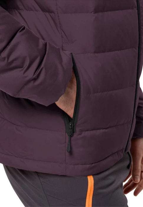 Jack Wolfskin Ather Down Hoody Funktionsjacke midnight plum (Herren)