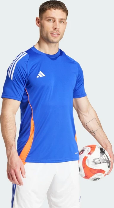 adidas Tiro 24 Trikot kurzarm lucid blue/white/app solar red (Herren)