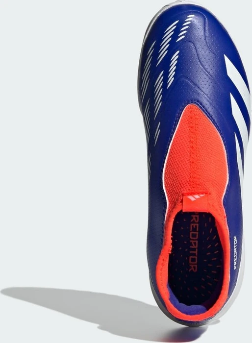 adidas Predator League Laceless Turf Boots lucid blue/cloud white/solar red (Junior)