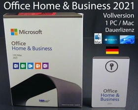 Microsoft Office 2021 Home and Student, PKC (deutsch) (PC/MAC) (79G-05405)