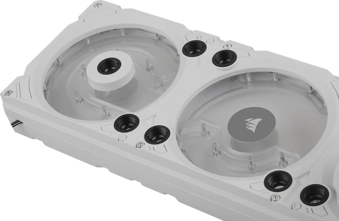 Corsair Hydro X Series XD7 RGB, mit Pumpe, weiß