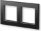 eQ-3 Homematic HmIP-GF2-A Glasrahmen 2-fach, schwarz Vorschaubild