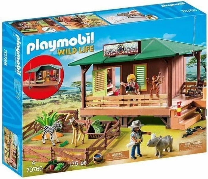 playmobil Wild Life Rangerstation mit Tieraufzucht