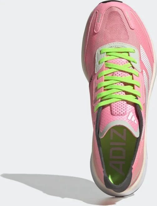 adidas Adizero Boston 11 beam pink/cloud white/beam green (Damen)