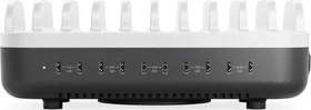 Alogic Powerfin 10-Port Desktop Charging Station 100W weiß/schwarz