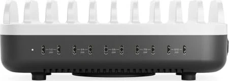 Alogic Powerfin 10-Port Desktop Charging Station 100W weiß/schwarz