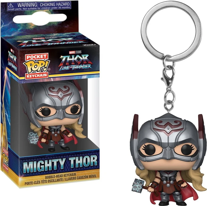 FunKo Pop! - Marvel Thor Love And Thunder - Mighty Thor Schlüsselanhänger