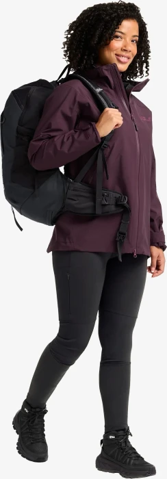 Jack Wolfskin Wild Hike Texapore Mid schwarz (Damen)