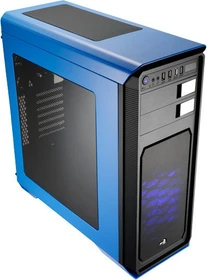 AeroCool Aero-800 blau, Acrylfenster