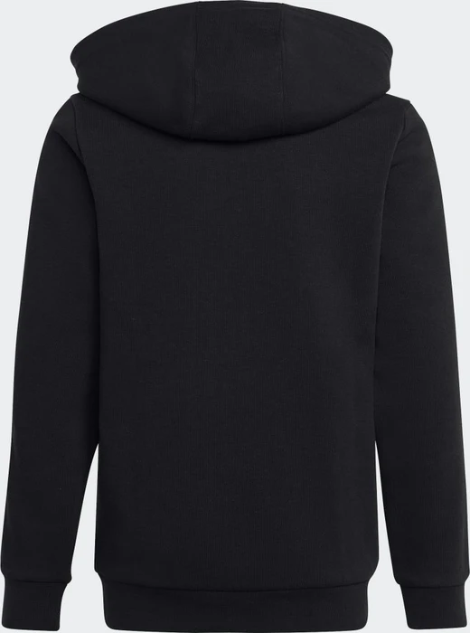 adidas Essentials 3-Streifen Fleece Hoodie schwarz/weiß (Junior)