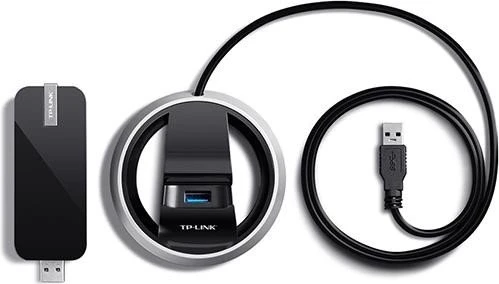 TP-Link AC1300 High Gain DualBand, 2.4GHz/5GHz WLAN, USB-A 3.0 [Stecker]