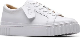 Clarks Mayhill Walk white leather (Damen)