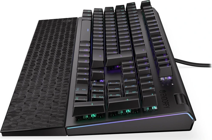 Endorfy Omnis, PBT, LEDs RGB, Kailh RED, USB, DE