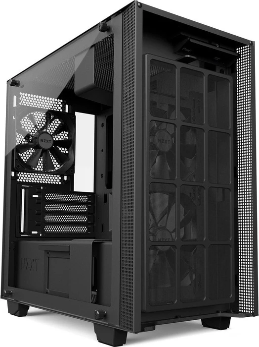 NZXT H400 schwarz, Glasfenster